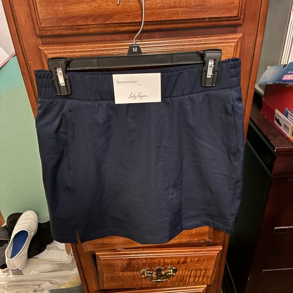 Lady Hagen Pants - NWT Lady Hagen 16” Perforated Skort